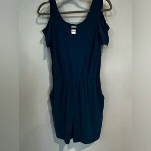 Cold shoulder romper